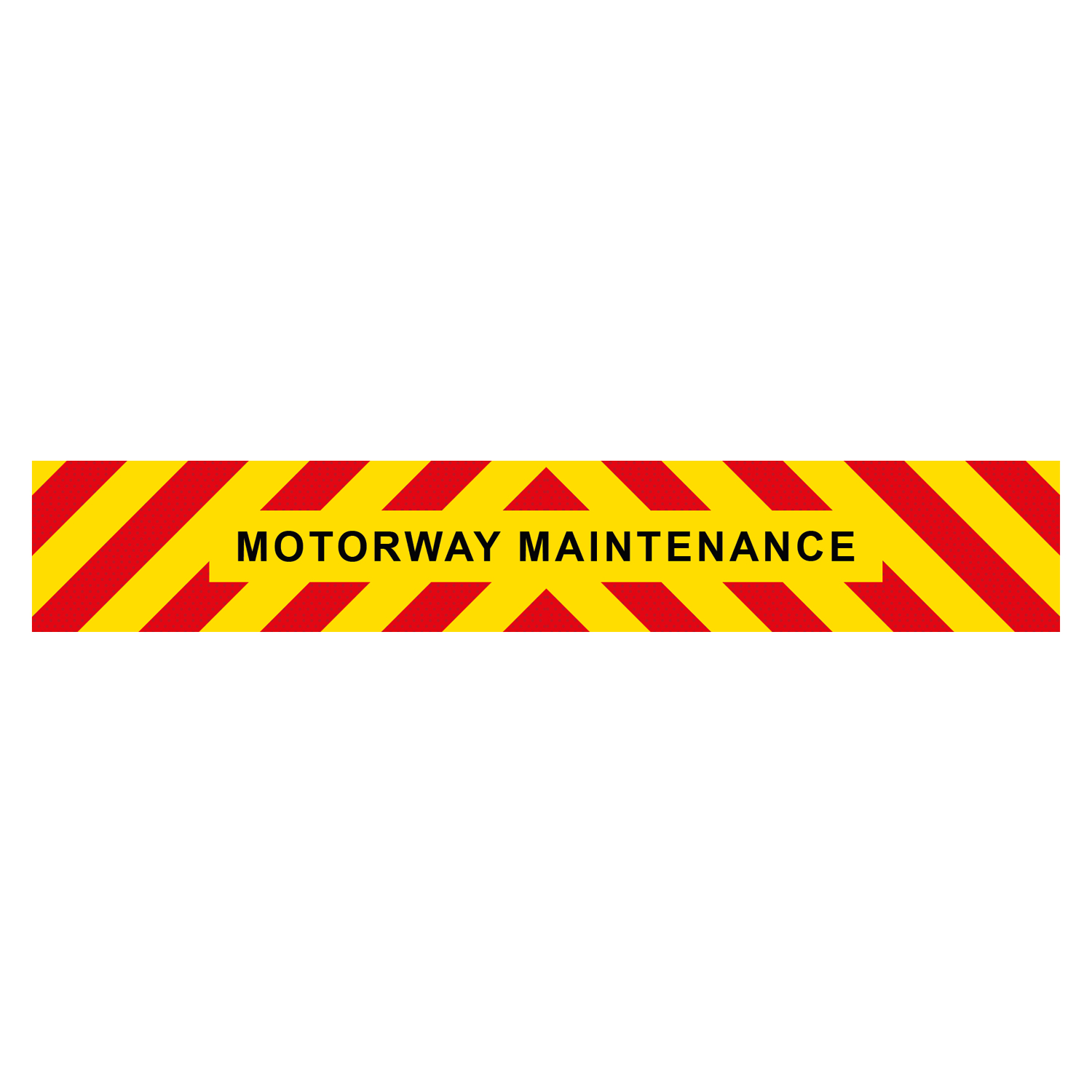 Motorway Maintenance Board - 2100 X 350 X 1.5mm