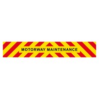 Motorway Maintenance Board - 2100 X 350 X 1.5mm