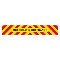 Motorway Maintenance Board - 2100 X 350 X 1.5mm