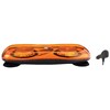 24 LED Amber Low Profile Lightbar Bolt Mount