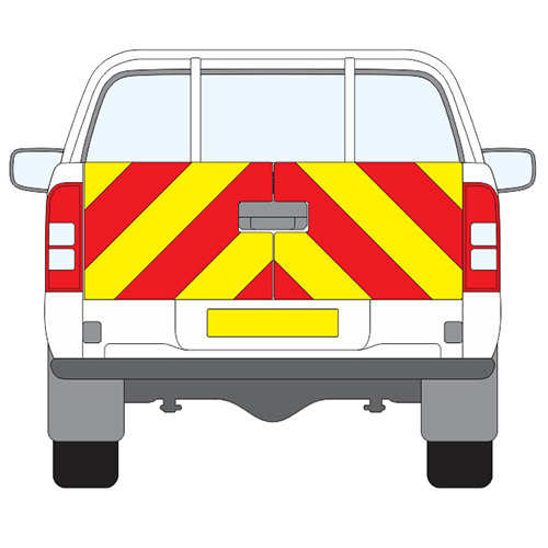 Ford Ranger Full Chevron Kit (2005 - 2011) 3M Diamond Grade