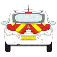 Vauxhall Corsa Full Chevron Kit (2007 - 2015) Engineering Grade