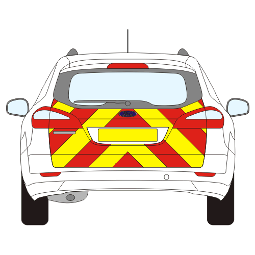 Ford Mondeo Estate Full Chevron Kit (2007 - 2011) Engineering Grade