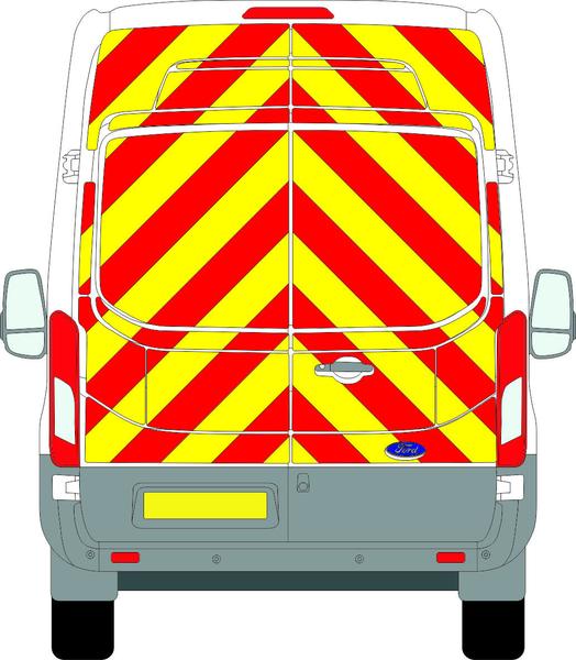 Ford Transit Full Chevron Kit (2014 - 2020) (High roof H3) Engineering Grade