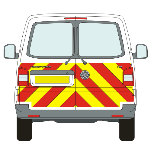Volkswagen Transporter Half Chevron Kit (2003 - 2020) Flooded Engineering Grade