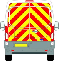 Ford Transit Full Chevron Kit (2014 - 2020) (Medium roof H2) Engineering Grade