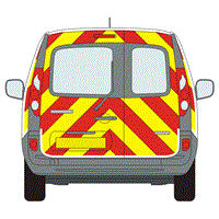 Renault Kangoo Full Chevron kit with window cut-outs (2009 - 2021) Flooded Engineering Grade