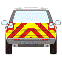 Landrover Freelander Full Chevron Kit (2006 - 2016) Flooded Nikkalite Prismatic Grade