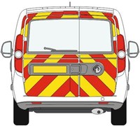 Vauxhall Combo Full Chevron Kit with Window cut-outs (2012 - 2018) Flooded Nikkalite Prismatic Grade