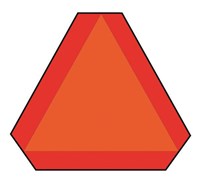 Slow Moving Triangle Aluminium 365 X 365mm