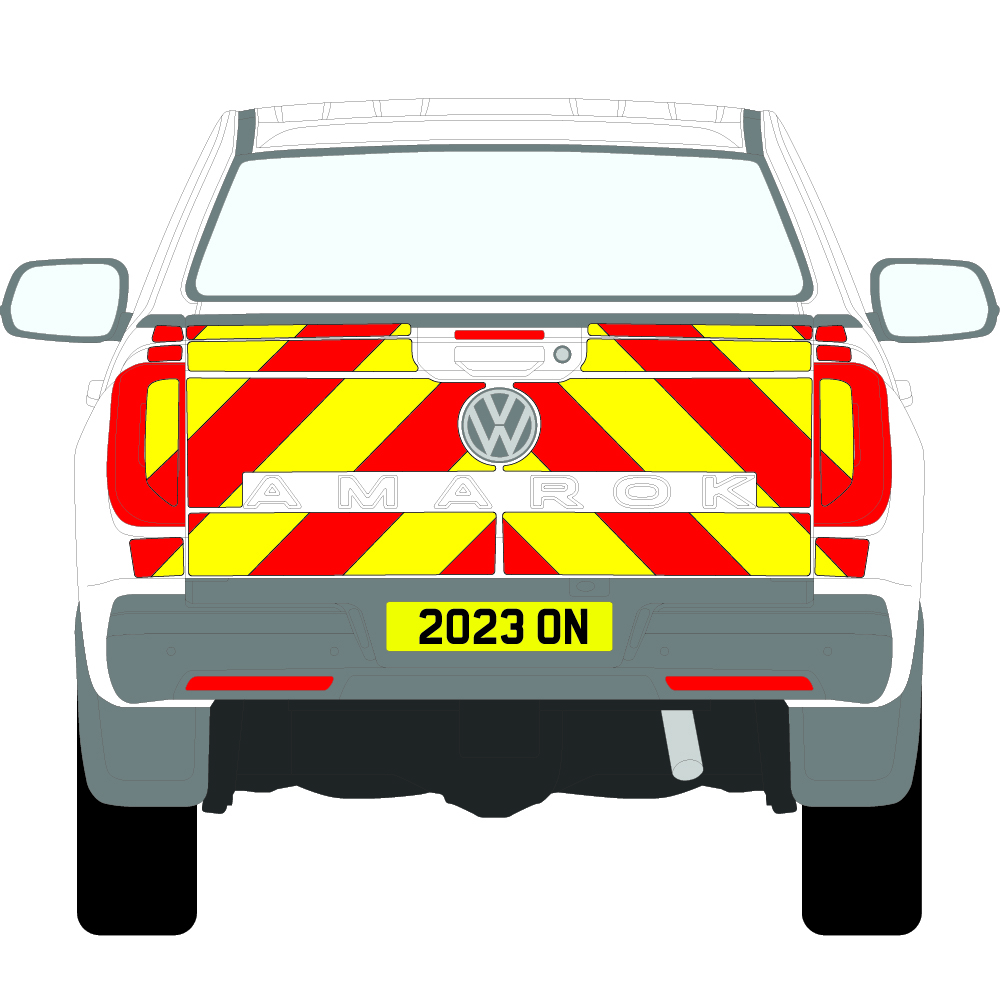 VW Amarok Chevron kit 2023 - 2023 Flooded 3M Diamond Grade