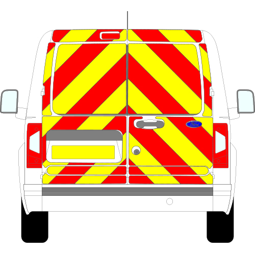 Ford Transit Connect Full Chevron Kit (2002 - 2014) (Low roof H1) Engineering Grade
