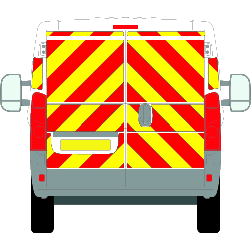 Peugeot Boxer Full Chevron Kit (2006 - 2015) (Low roof H1) Engineering Grade