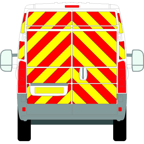 Fiat Ducato Full Chevron Kit (2006 - 2015) (Medium roof H2) Engineering Grade