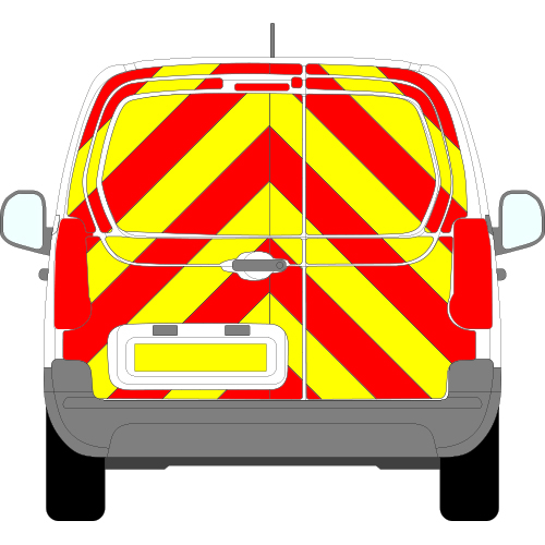 Citroen Berlingo Euro Style Full Chevron Kit (2016 - 2023) Flooded Nikkalite Prismatic Grade