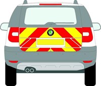 Skoda Yeti Full Chevron Kit (2009 - 2013) Flooded Nikkalite Prismatic Grade
