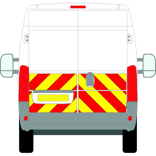 Citroen Relay Half Chevron Kit (2015 - Present) Flooded Nikkalite Prismatic Grade