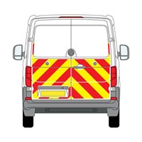 Volkswagen Crafter Half Chevron Kit (2017 - 2023) Flooded Nikkalite Prismatic Grade