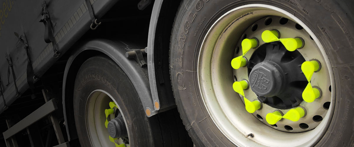 Chevron Warehouse Wheel Nut Indicators