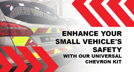 Enhance Your Small Vehicle's Safety with Our Universal Chevron Kit