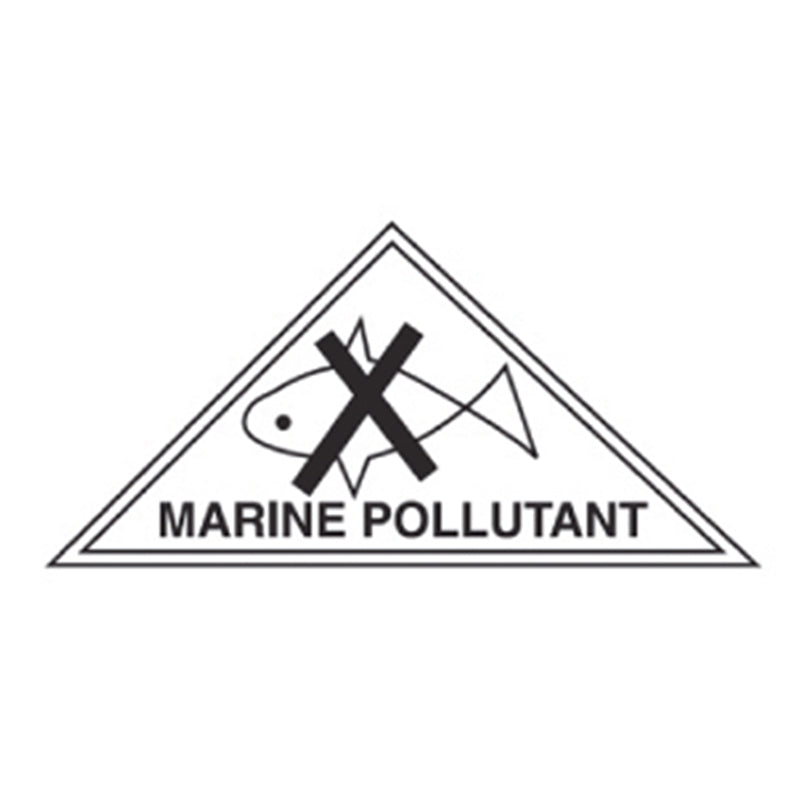 Hazardous Pollutant Plate 250mm x 250mm
