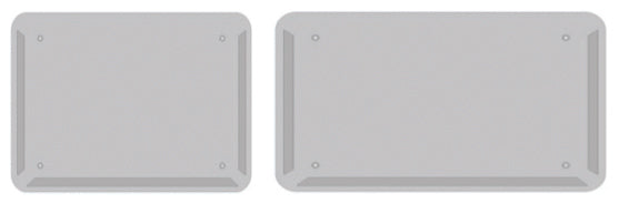 ADR Hazchem Board Holder 700mm x 400mm