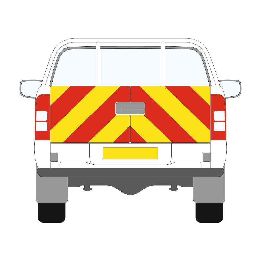 A FORD Ranger (2005 ) Chevron Kit in a  Flooded Diamond material grade (Full Kit)  from the Chevron Warehouse