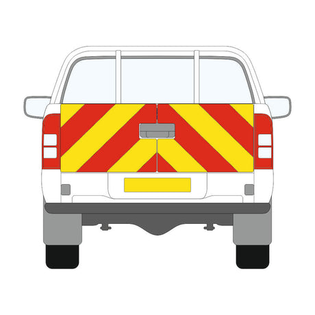 A FORD Ranger (2005 ) Chevron Kit in a  Flooded Diamond material grade (Full Kit)  from the Chevron Warehouse