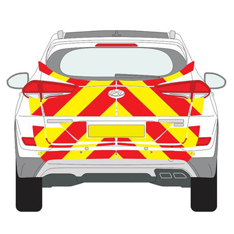A HYUNDAI Tucson (2018 ) Chevron Kit in a  Flooded Diamond material grade (Full Kit)  from the Chevron Warehouse