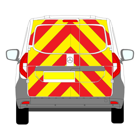 A MERCEDES Citan (2023 ) Chevron Kit in a  Flooded Diamond material grade (Full Kit)  from the Chevron Warehouse