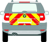 A SKODA Yeti (2009 ) Chevron Kit in a  Planked Diamond material grade (Full Kit)  from the Chevron Warehouse
