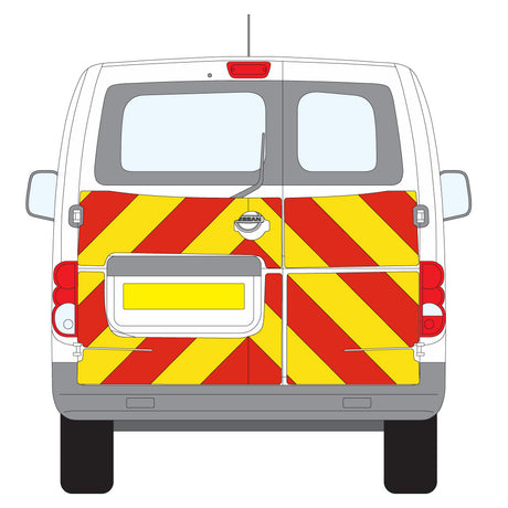 A NISSAN NV200 (2009 ) Chevron Kit in a  Planked Diamond material grade (Half Kit)  from the Chevron Warehouse