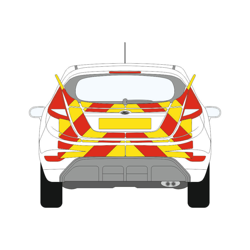 A FORD Fiesta (2008 ) Chevron Kit in a  Flooded Engineering material grade (Full Kit)  from the Chevron Warehouse