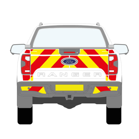 A FORD Ranger (2023 ) Chevron Kit in a  Flooded Engineering material grade (Full Kit)  from the Chevron Warehouse