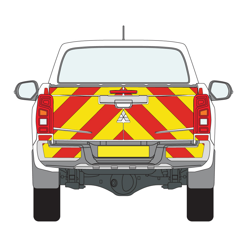 A MITSUBISHI L200  (2019 ) Chevron Kit in a  Planked Engineering material grade (Full Kit)  from the Chevron Warehouse