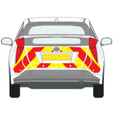 A TOYOTA Prius (2015 ) Chevron Kit in a  Flooded Engineering material grade (Full Kit)  from the Chevron Warehouse