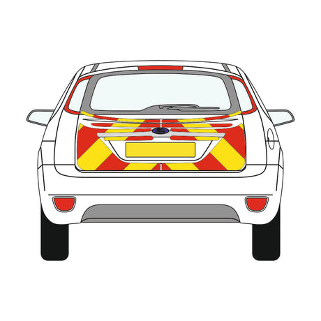 A FORD Focus Estate (2008 ) Chevron Kit in a  Planked Engineering material grade (Full Kit)  from the Chevron Warehouse