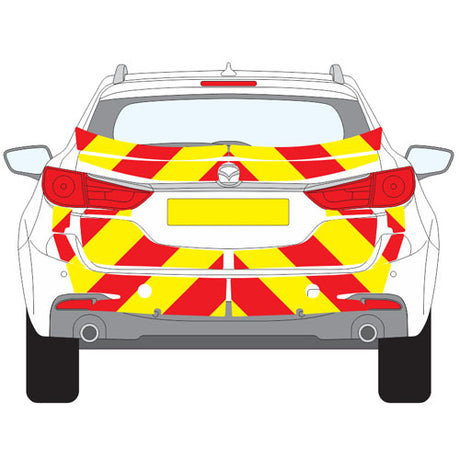 A MAZDA 6 Tourer Estate (2018 ) Chevron Kit in a  Flooded Engineering material grade (Full Kit)  from the Chevron Warehouse