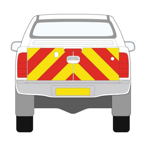 A TOYOTA Hilux (2005 ) Chevron Kit in a  Flooded Engineering material grade (Full Kit)  from the Chevron Warehouse