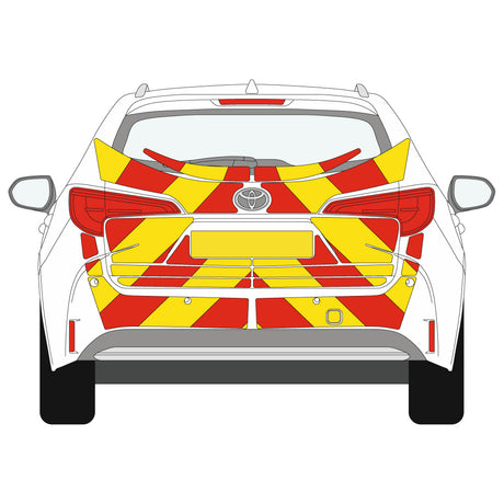 A TOYOTA Corolla Estate (2020 ) Chevron Kit in a  Flooded Engineering material grade (Full Kit)  from the Chevron Warehouse