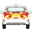 A FORD Fiesta Hatch (2018 ) Chevron Kit in a  Planked Engineering material grade (Full Kit)  from the Chevron Warehouse