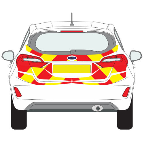 A FORD Fiesta Hatch (2018 ) Chevron Kit in a  Planked Engineering material grade (Full Kit)  from the Chevron Warehouse