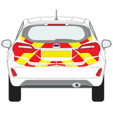 A FORD Fiesta Hatch (2018 ) Chevron Kit in a  Planked Engineering material grade (Full Kit)  from the Chevron Warehouse