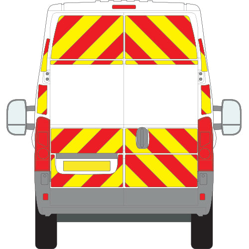 A CITROEN Relay (2015 ) Chevron Kit in a  Planked Engineering material grade (No Windows)  from the Chevron Warehouse