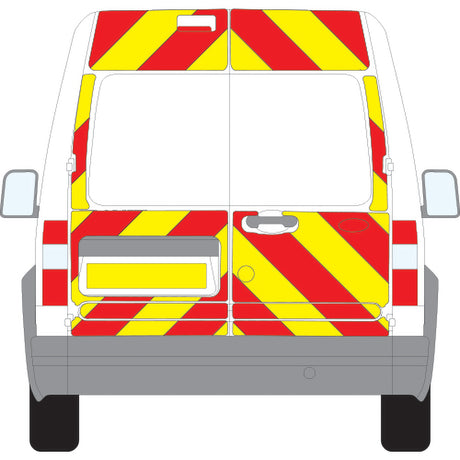 A FORD Transit Connect (2002 ) Chevron Kit in a  Flooded Engineering material grade (No Windows)  from the Chevron Warehouse