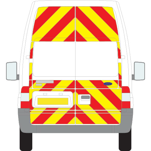 A FORD Transit (2000 ) Chevron Kit in a  Flooded Engineering material grade (No Windows)  from the Chevron Warehouse