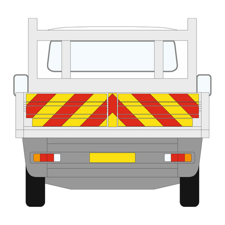 A FORD Transit Tipper (2010 ) Chevron Kit in a  Flooded Engineering material grade (Full Kit)  from the Chevron Warehouse
