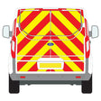 A FORD Transit Custom Tailgate (2013 ) Chevron Kit in a  Planked Engineering material grade (Full Kit)  from the Chevron Warehouse