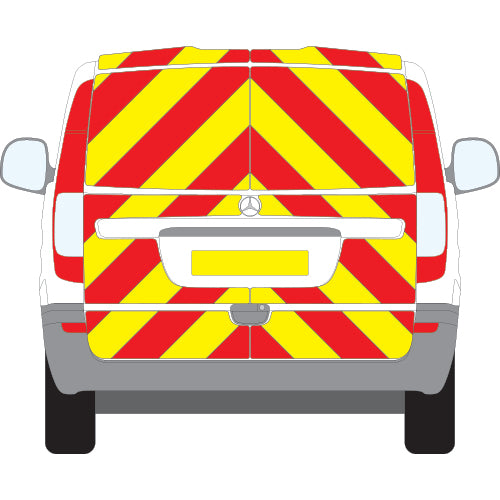 A MERCEDES Vito Tailgate (2003 ) Chevron Kit in a  Planked Engineering material grade (Full Kit)  from the Chevron Warehouse