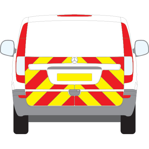 A MERCEDES Vito Tailgate (2003 ) Chevron Kit in a  Flooded Engineering material grade (Half Kit)  from the Chevron Warehouse